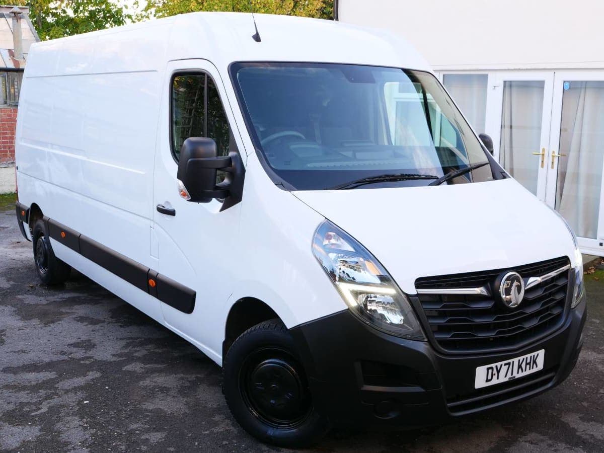 2021 Vauxhall movano 2.3 long wheelbase l3h2 f3500 cdti • euro 6/ulez • 87,846 miles • lwb/h2 • big load space - Image 1