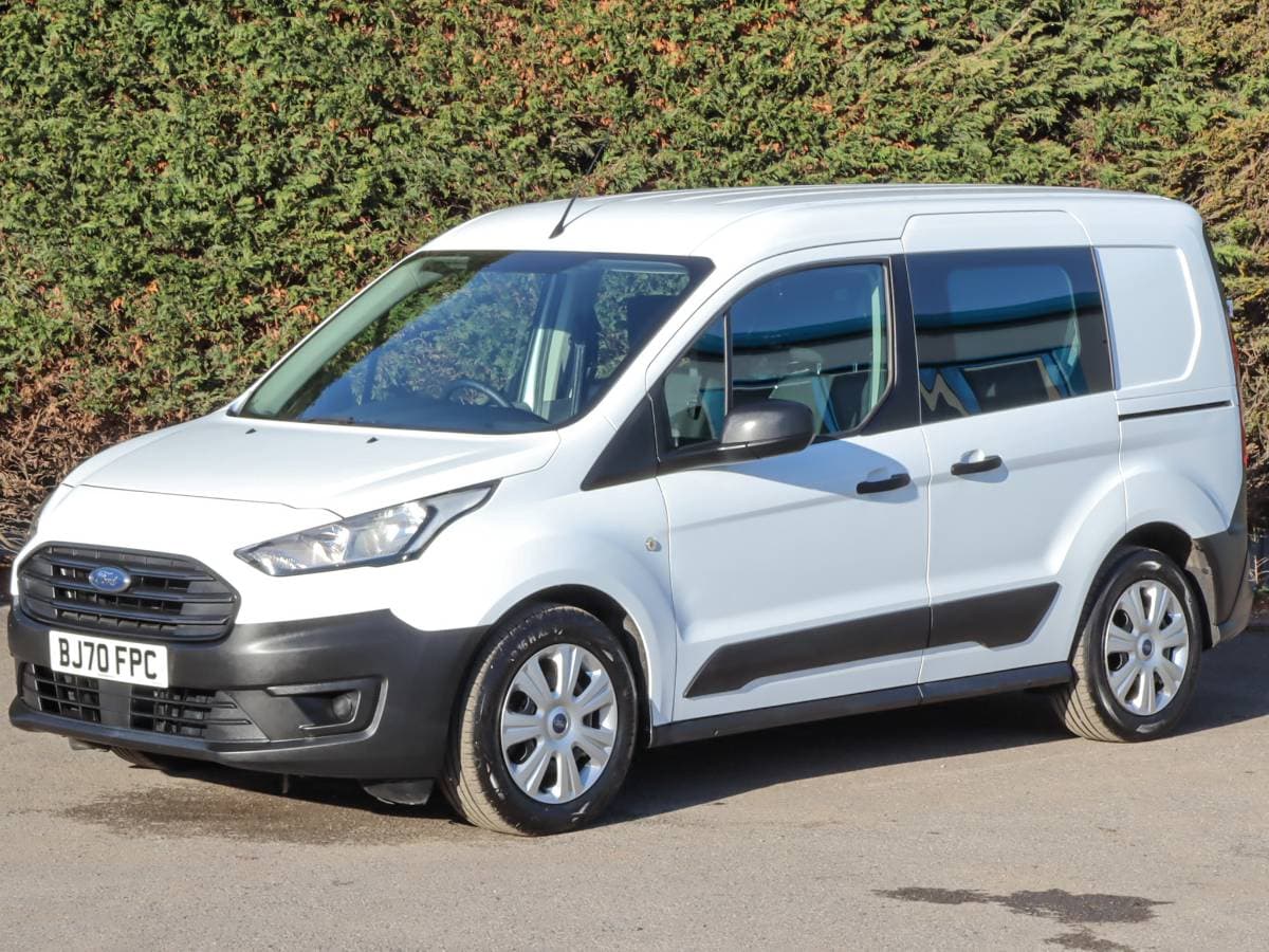 2020 (70) Ford Transit Connect 220 1.5tdci, 100ps, L1 SWB 5 Seat Crew Van - Image 1