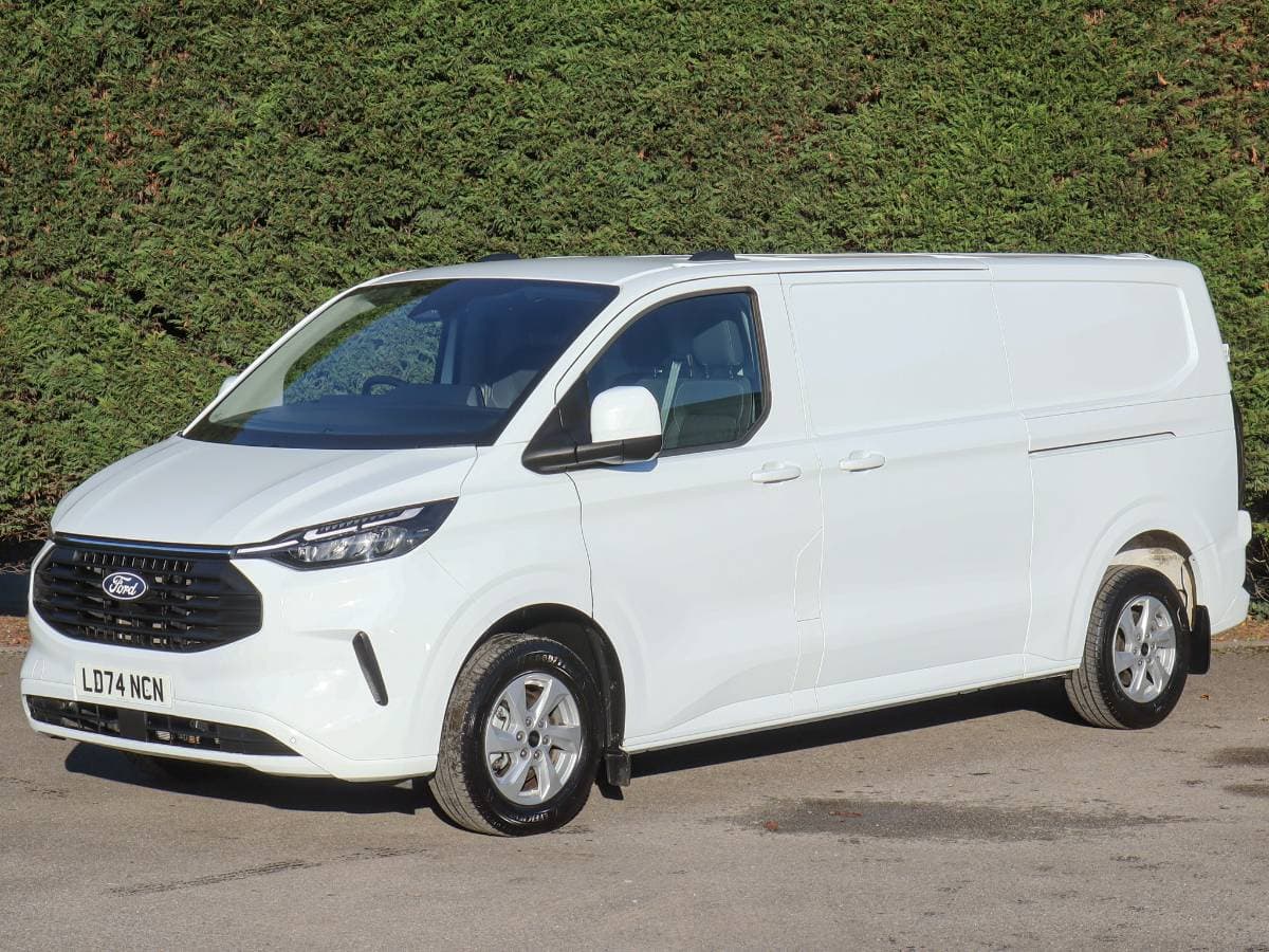 2024 (74) Ford Transit Custom 280 Limited 2.0TDCI, Euro 6, 136PS 6 Speed, L2 LWB Panel Van - Image 1