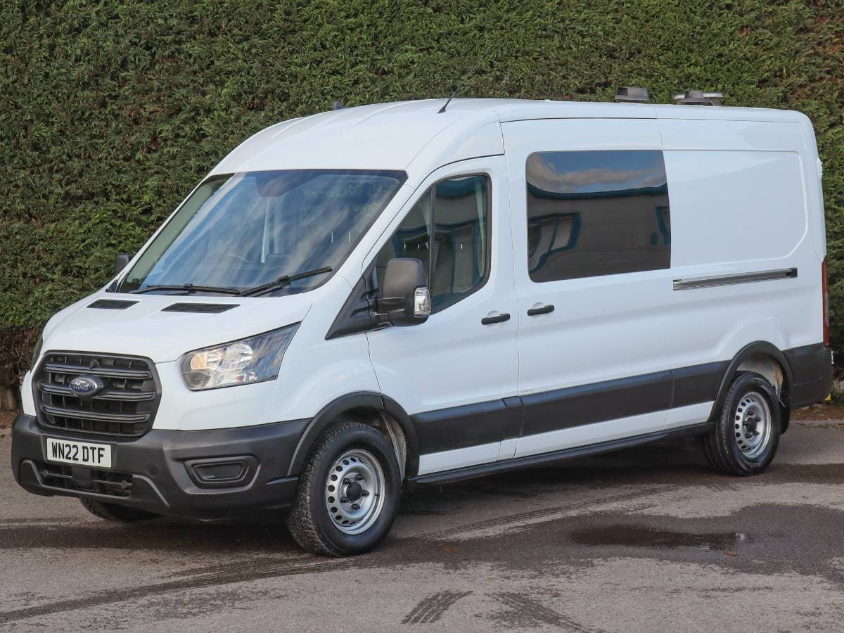 2022 (22) Ford Transit 350 FWD Leader 2.0TDCI, 130ps, 6 Speed, L3H2 LWB 7 Seat Welfare Van - Image 1