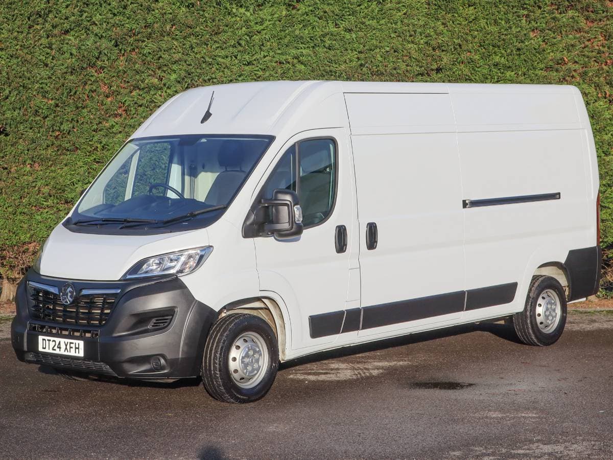 2024 (24) Vauxhall Movano 3500 Prime 2.2 BiTurbo D, 140bhp, L3 H2 LWB Van - Image 1