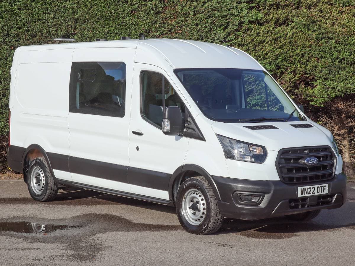 2022 (22) Ford Transit 350 FWD Leader 2.0TDCI, 130ps, L3H2 LWB 7 Seat Welfare Van - Image 1