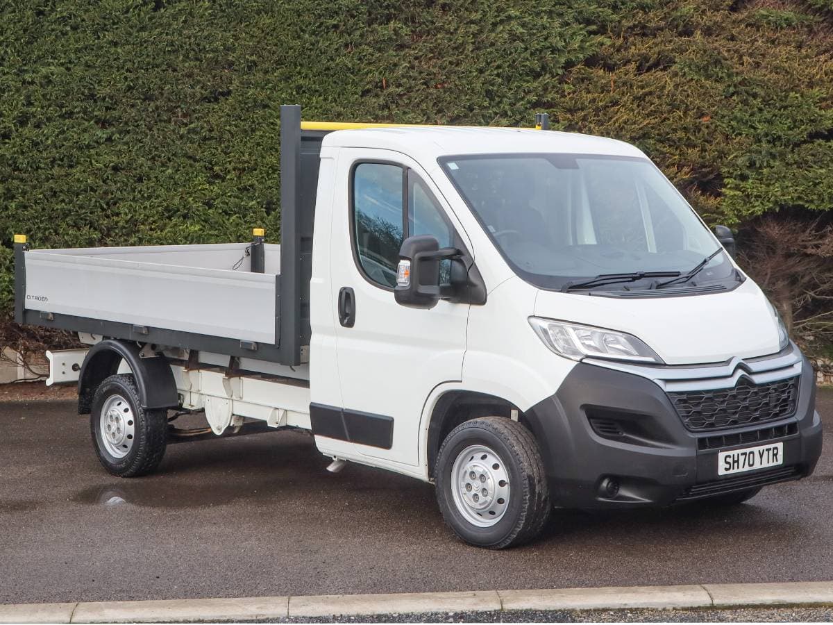 2020 (70) Citroen Relay 35 Plus, 2.2HDI, 165BHP, 6 Speed, 10'6" / 3.2M L2 Dropside Pick Up - Image 1