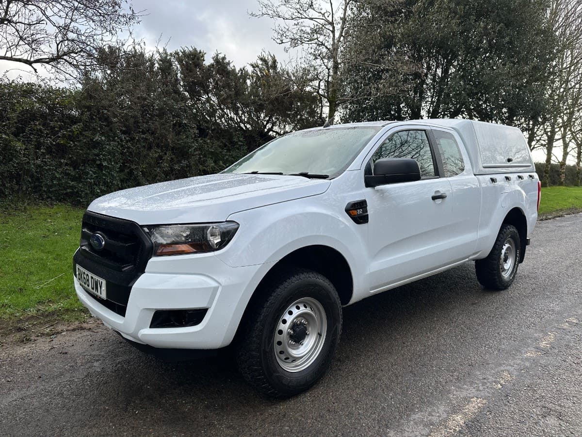 2018 FORD RANGER XL SUPER CAB 2.2 TDCI 150BHP 4x4 PICK-UP - ONLY 23000 MILES! - Image 1