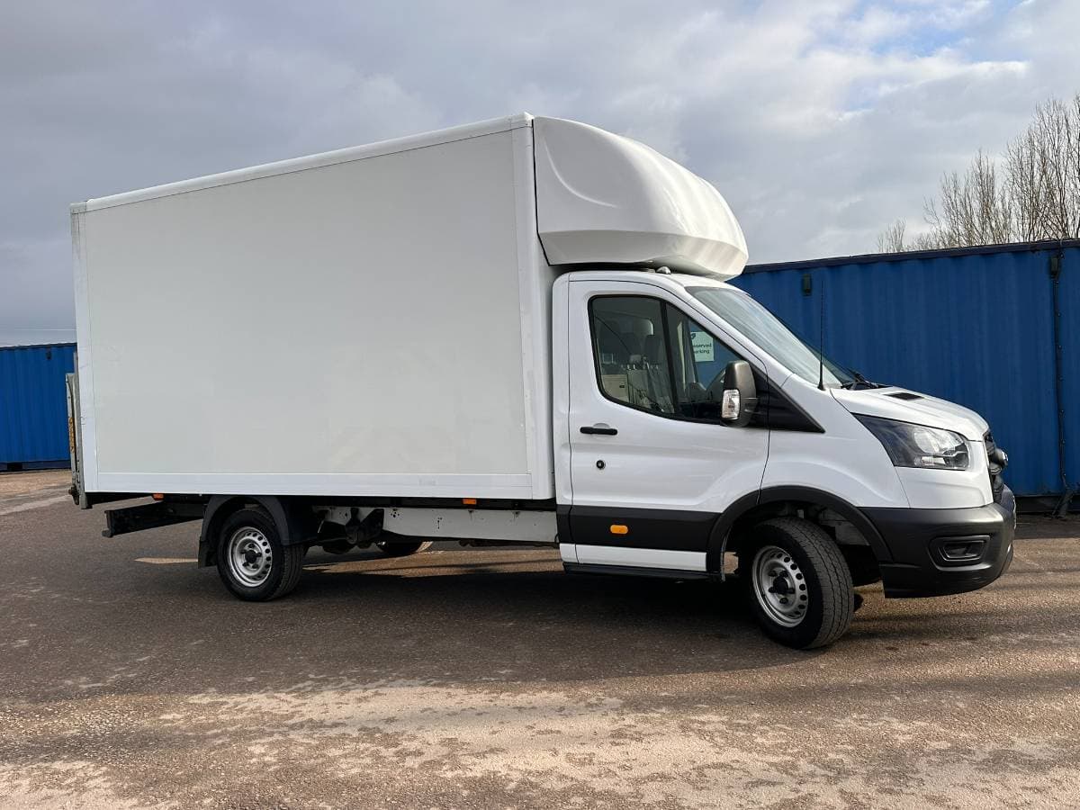 🚛 2021 Ford Box Van + Tail Lift – Low 38k Miles – Work-Ready – VAT Qualifying! - Image 1