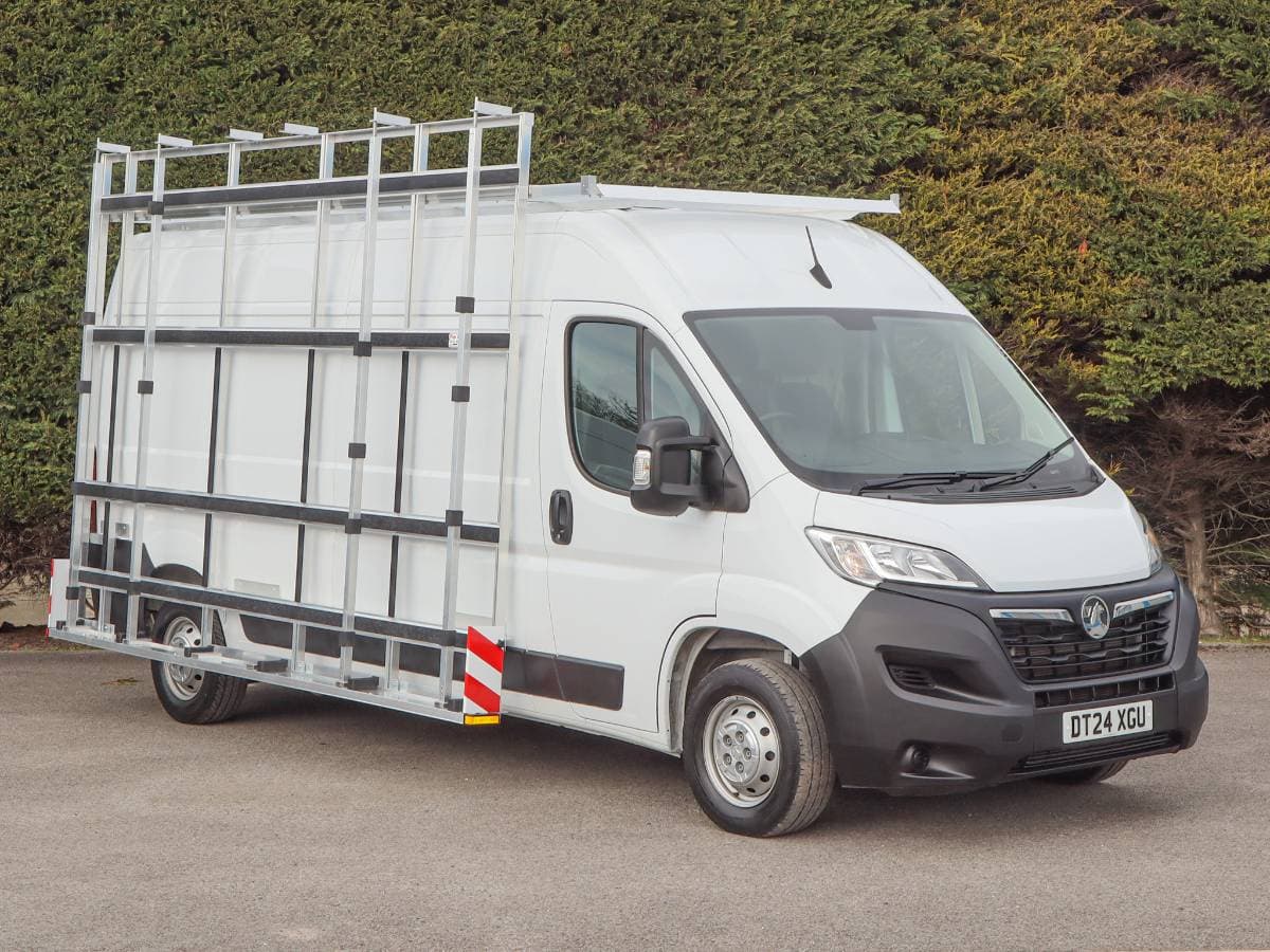 2024 (74) Vauxhall Movano 3500 Prime, 2.2 Turbo D, 140bhp, 6 Speed, L3 H2, LWB Glass Rack / Frail / GLAZING Van - Image 1