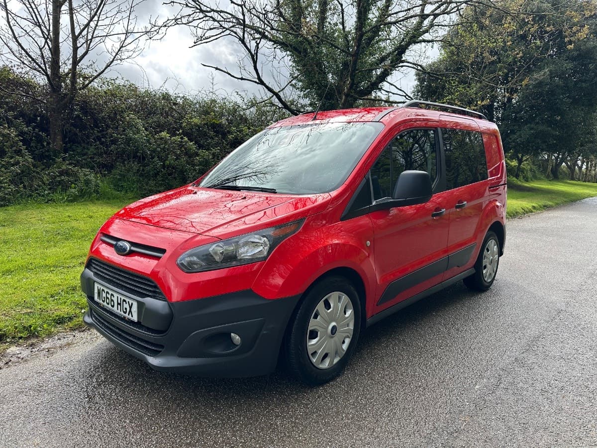 2016 (66) FORD TRANSIT CONNECT 220 L1 1.5 TDCI SWB 5 SEAT DOUBLE CAB CREW VAN - Image 1