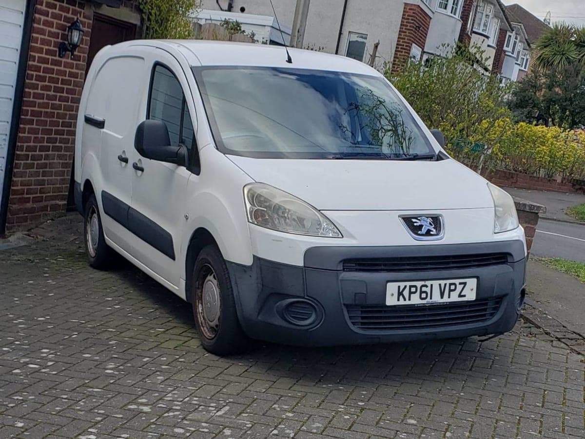 The Peugeot PARTNER, Panel Van, 2012, Manual, 1560 (cc) - Image 1