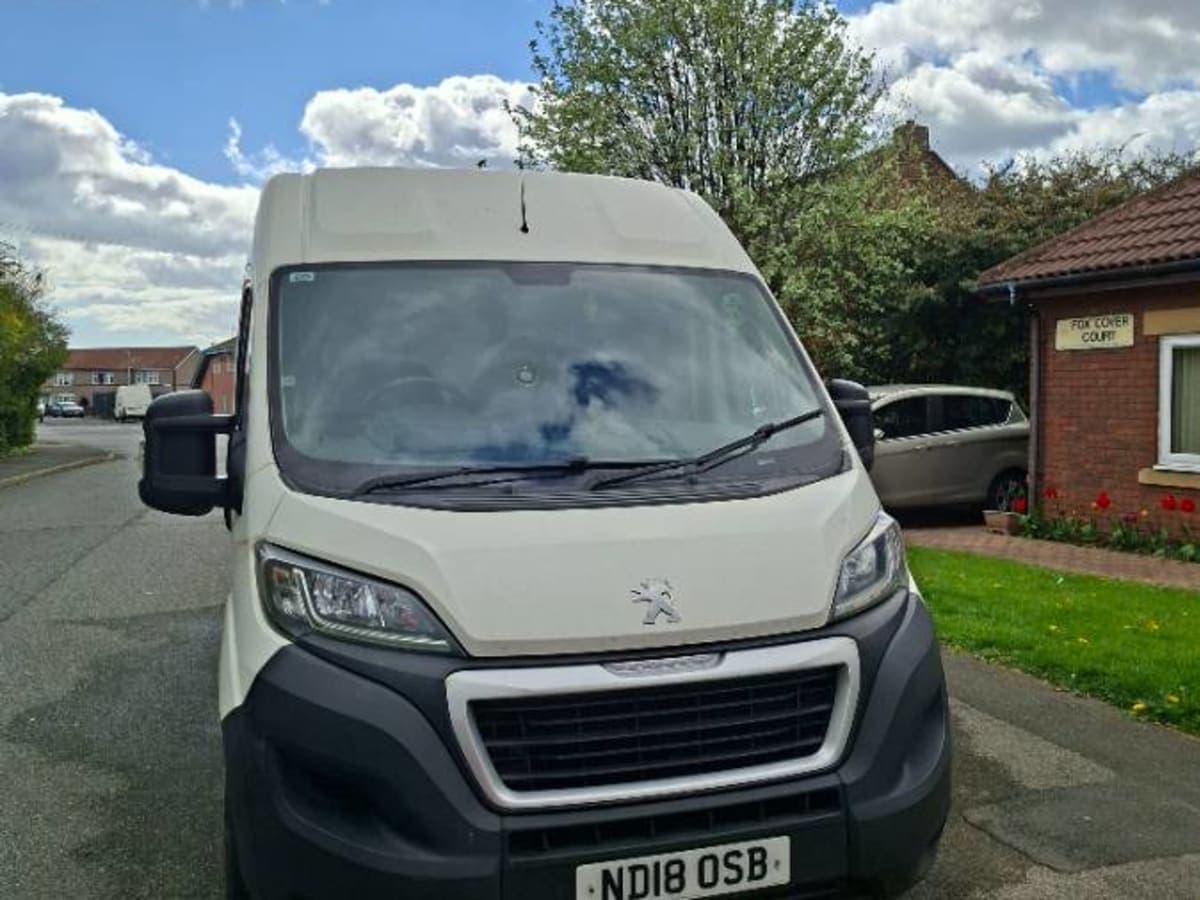 Peugeot Boxer Van first sale - Image 1
