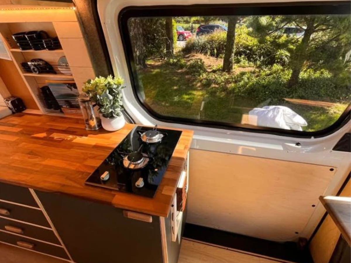 2013 VW Crafter LWB - Professionally converted, wooden interior, low mileage campervan - Image 1