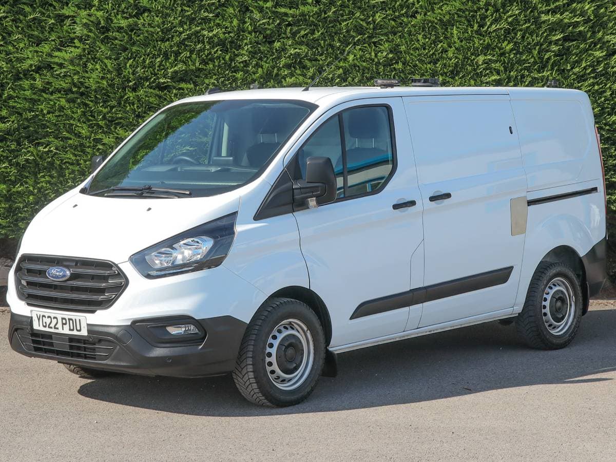 2022 (22) Ford Transit Custom, Ecoblue, Leader, 2.0tdci, Euro 6, 105ps, 6 Speed, L1 H1 SWB Panel Van - Image 1