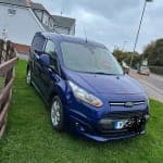 Ford Transit Connect 200 Limited 1.6 TDCi Panel Van – Blue – Excellent Condition - Thumbnail 1