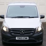 2019 Mercedes-Benz vito 1.7 l2 110cdi pure 2019 • fwd • euro 6 ulez • 96k miles • twin side doors • top-hinged tailgate • recent service • long mot (14/10/2026) • full bulkhead - Thumbnail 3