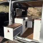 Off-Grid, 4-Season Campervan – Hot Shower, Solar & Heating – 2016 Renault Trafic, low miles – £15,495 – Cambridge - Thumbnail 7