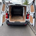 Clean and tidy Peugeot Expert, wooden fitted cargo area, 2 sliding doors, car play, parking sensors, opening bulkhead - Thumbnail 3