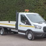 2022 (22) Ford Transit 350 DRW RWD, 2.0tdci, 130ps. 6 Speed, L3 LWB Dropside Pick Up - Thumbnail 1