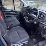 Ford transit custom limited 2020 blue - Thumbnail 4