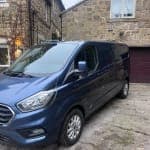 Ford transit custom limited 2020 blue - Thumbnail 5
