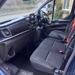 Ford transit custom limited 2020 blue - Thumbnail 6