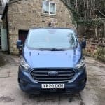 Ford transit custom limited 2020 blue - Thumbnail 8
