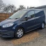 2016 Ford Transit Courier 1.5 trend, 12 month MOT, recent cambelt, service history, air con, engineer owned - Thumbnail 1