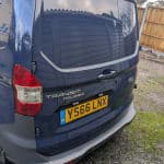 2016 Ford Transit Courier 1.5 trend, 12 month MOT, recent cambelt, service history, air con, engineer owned - Thumbnail 4