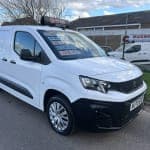 Peugeot Partner 1.5 BHDi Professional LWB Van 1 Owner Full History Air Con Carplay 73,900 Miles £9,499 NO VAT - Thumbnail 1
