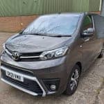 Toyota Proace Design, MWB,2L Diesel. (120PS),Manual,grey. ULEZ Compliant. 3 seats, 6doors. Full Toyota service history One year MOT. Toyota warranty (Excellent condition and Very low mileage) NO VAT - Thumbnail 8