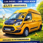 “BANANAVAN” FOR SALE – Ford Transit Custom LWB High Roof – £7,777 🍌 👉 the number of sevens is negotiable 😉 - Thumbnail 5