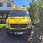 A 2013 Long Wheel Base, Hi Top 313 Sprinter Van, I have owned it for 12 years, well looked after, full service history. - Thumbnail 3