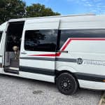 VW Crafter Long Wheel Base. 2008, 3 seat belts, 4 beds. - Thumbnail 1