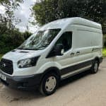 2019 (19) FORD TRANSIT 350 L2 H3 2.0 TDCI ECOBLUE 130BHP MEDIUM WHEEL BASE HIGH ROOF VAN - ONLY 47000 MILES! - Thumbnail 1