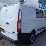 Transit Custom, New CAM belt, Windows, Carpet and roof lights in the rear - Thumbnail 3