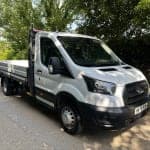 2020 (70) FORD TRANSIT 350 L4 2.0 TDCI ECOBLUE 130BHP RWD XLWB 4.2M DROPSIDE - ONLY 40000 MILES! - Thumbnail 9