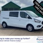 FORD TRANSIT 2.0 Custom Limited 5 seater DCiV 300 L2 2.0L EcoBlue 130PS FWD 6 Speed - Thumbnail 2