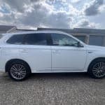 Mitsubishi Outlander 2.4h TwinMotor PHEV Reflex Plus CVT 4WD Commercial Van with fitted internal storage drawers and large boot space. - Thumbnail 3