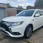 Mitsubishi Outlander 2.4h TwinMotor PHEV Reflex Plus CVT 4WD Commercial Van with fitted internal storage drawers and large boot space. - Thumbnail 9