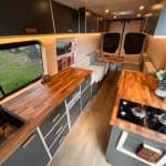 2013 VW Crafter LWB - Professionally converted, wooden interior, low mileage campervan - Thumbnail 8