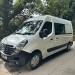 2021 (71) VAUXHALL MOVANO 3500 L2 H2 2.3 TURBO D 135HP 6 SEAT WELFARE VAN - ONLY 28000 MILES! - Thumbnail 1