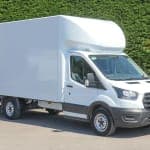 2023 (23) Ford Transit 350 FWD EcoBlue Leader, L4 13'8"/4.17M L4 XLWB Luton Box Van - Thumbnail 1