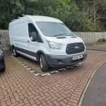 White panel van side loading door - Thumbnail 3