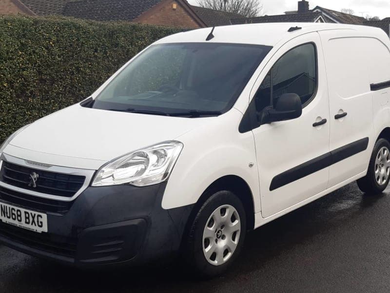 Peugeot Partner 100 Professional L1 1.6 BlueHDi 850, White