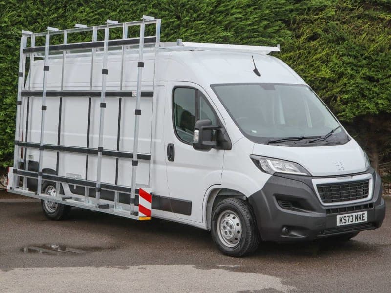Peugeot Boxer Glass Rack Van