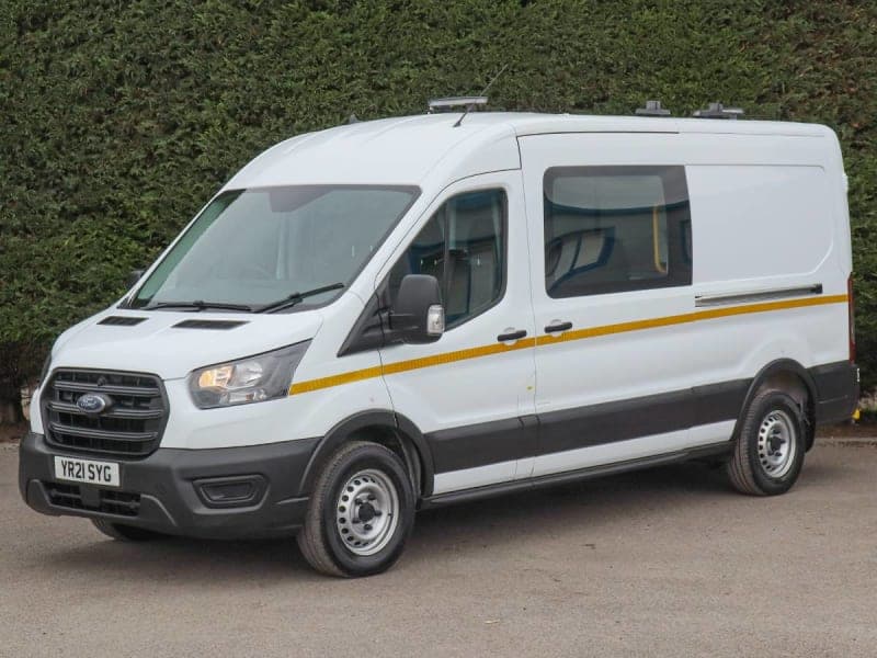 2021 (21) Ford Transit 350 FWD Leader 2.0TDCI, 130ps, 6 Speed, L3H2 LWB 7 Seat Welfare Van