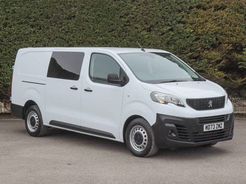 2023 (23) Peugeot Expert 1200 Professional Premium+ 2.0HDI, 145BHP, 6 Speed, L2 Long 6 Seat Crew Van