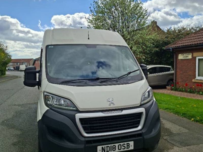 Peugeot Boxer Van first sale