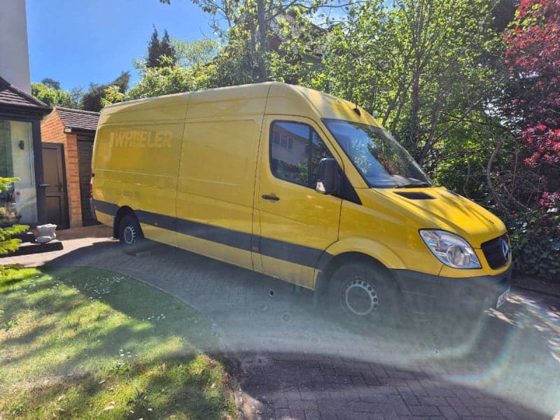 A 2013 Long Wheel Base, Hi Top 313 Sprinter Van, I have owned it for 12 years, well looked after, full service history.