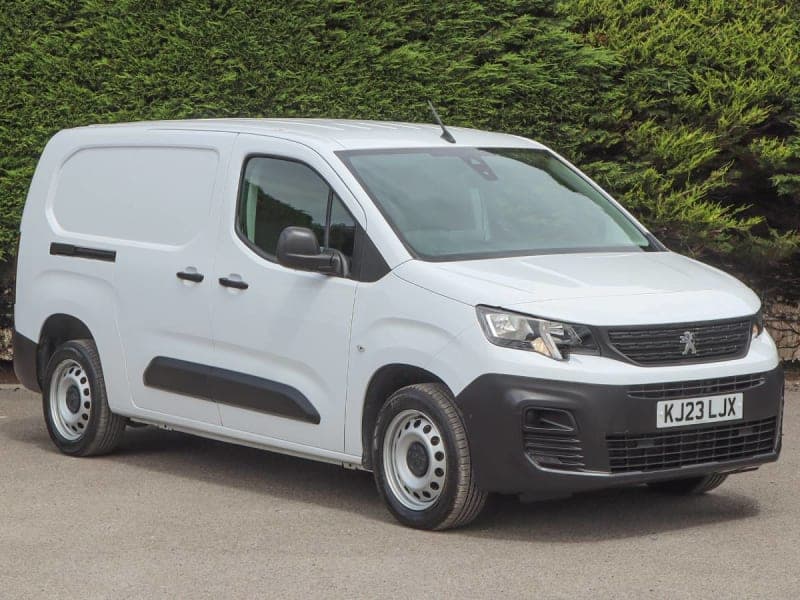 2023 (23) Peugeot Partner 850 Professional Premium + Long L2 LWB 5 Seat Crew Van