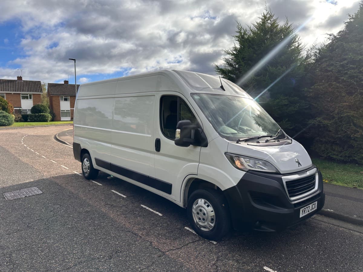 2022 Peugeot Boxer 2.2 BlueHDi Pro L3H2 LWB Panel Van Diesel Euro 6 Sat Nav A/C