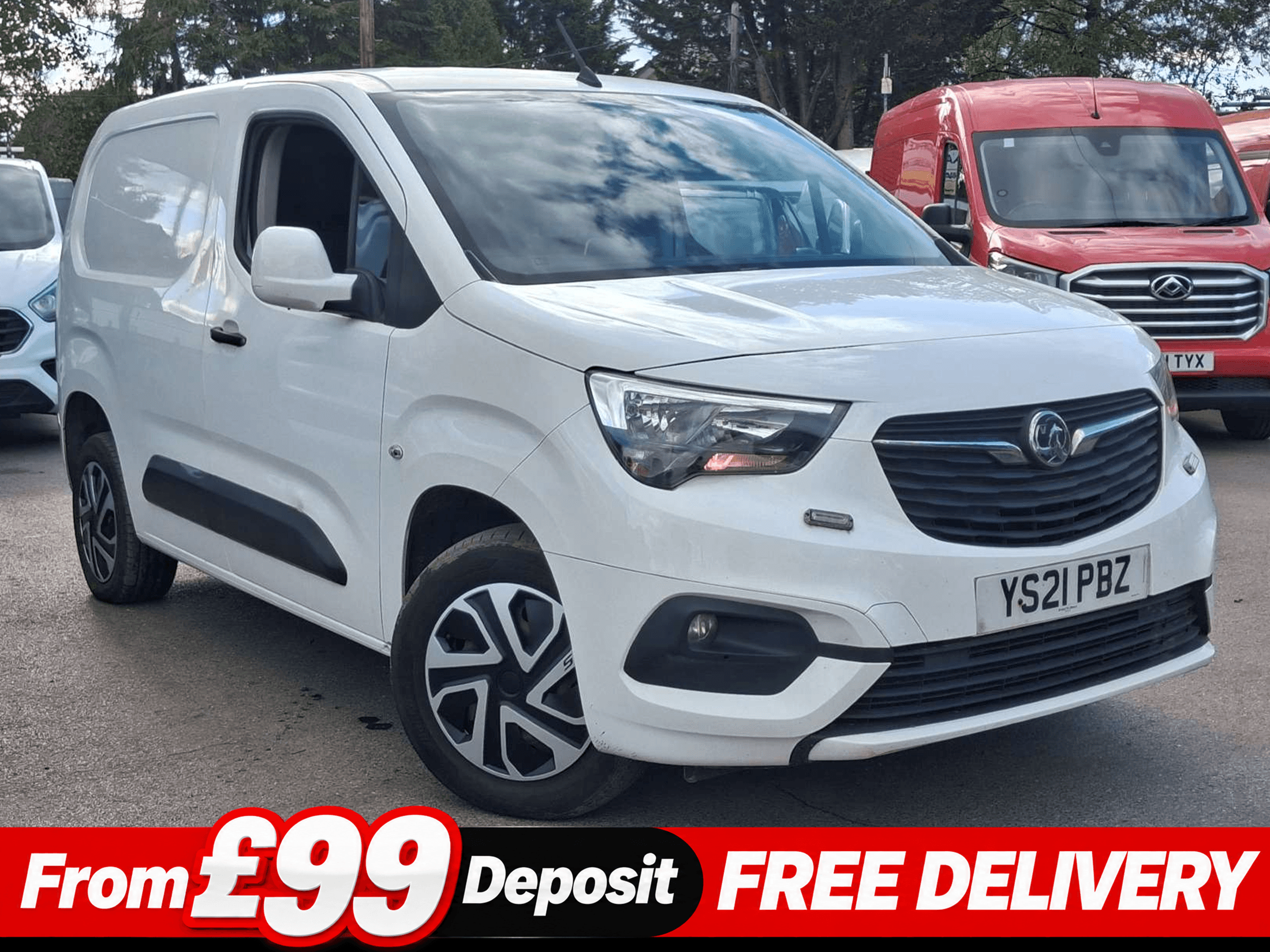 Vauxhall Combo 1.5 Turbo D 2300 Sportive Panel Van 4dr Diesel Manual L1 H1 Euro 6 (100 ps)